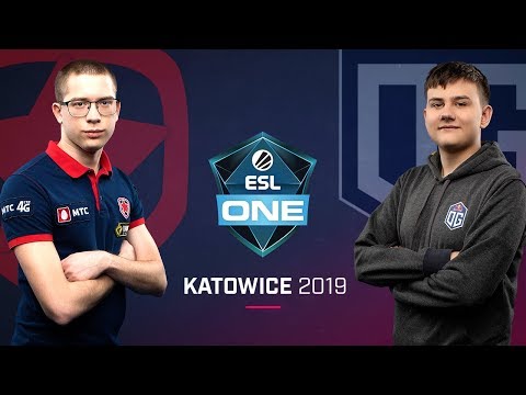 Dota 2 - OG vs. Gambit - Game 1 - Group A Ro3 - ESL One Katowice 2019