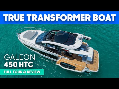 So Much SPACE! (Genius Transformer Design) 🧠 Galeon 450 HTC Tour & Review