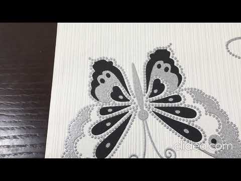 Обои As Creation Happy Spring 347662 белые обои с серыми и черными бабочками - фото 1 - id-p845728675