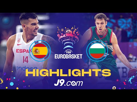 Spain 🇪🇸 - Bulgaria 🇧🇬 | Game Highlights - FIBA #EuroBasket 2022