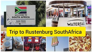 Trip To Rustenburg South Africa Visited Waterfall  Mall Rustenburg