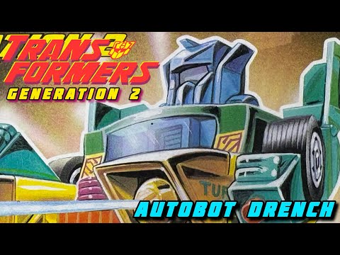 Gobots finest! Transformers Gneneration 2 robots in disguise Autobot Drench 4K video review