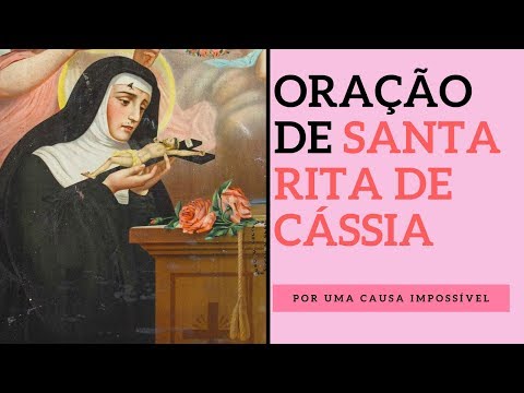 Oração a Santa Rita de Cássia por uma causa impossível