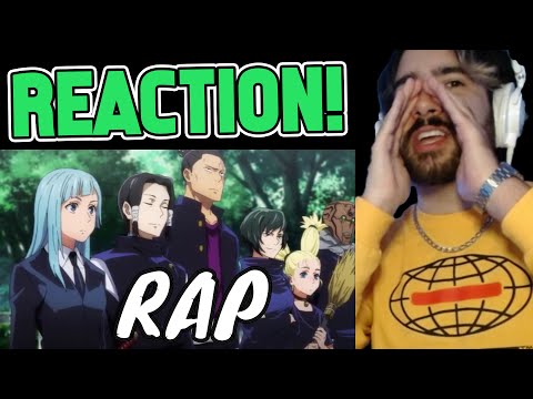 REACTION - Jujutsu Kaisen Rap Cypher | Diggz Da Prophecy ft GameboyJones, FrivolousShara & More