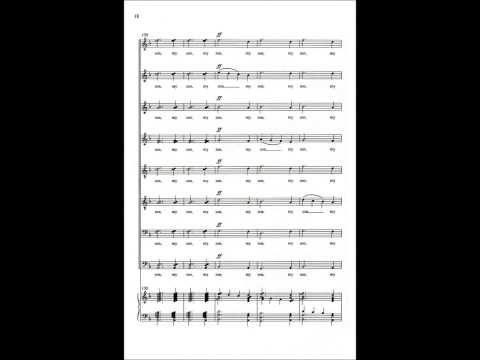 When David Heard - Eric Whitacre (SHEET MUSIC)