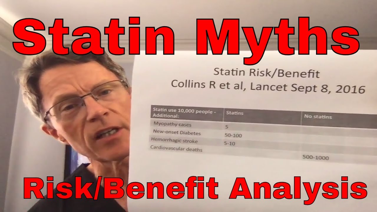Statin myths: Risk/Benefit analysis
