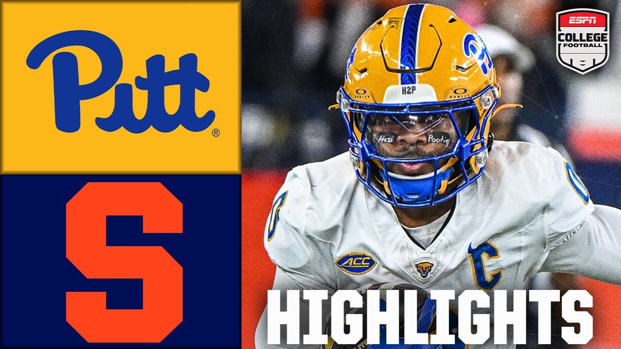 Pittsburgh Panthers vs. Syracuse Orange | Full Game Highlights | ESPN College Football