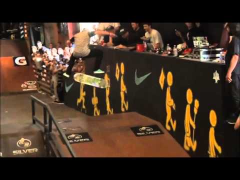 crazy trick: Ishod Wair,Shane O'neill and Nyjah Huston