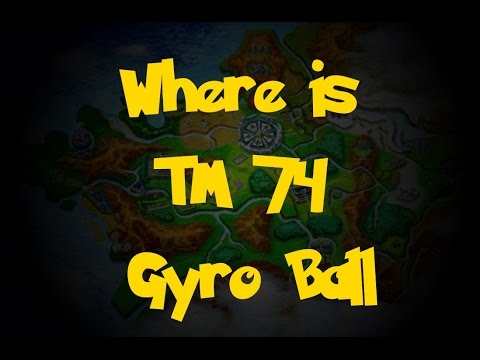 Where Is: TM 74 - Gyro Ball (Pokemon X/Y)
