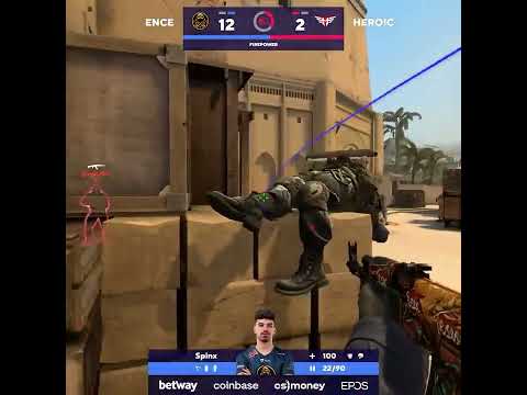 SPINX 1V2 CLUTCH VS HEROIC ON MIRAGE