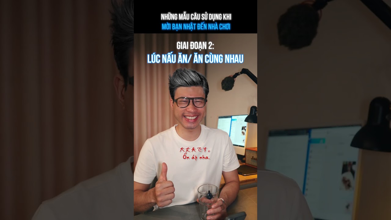 Những câu tiếng Nhật sử dụng khi mời bạn đến nhà chơi #samuraichan