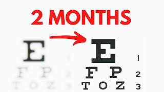 How I improved my vision naturally in 2 months. 5 Tips on vision improvement.