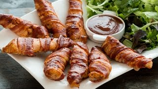 Bacon Wrapped Chicken Recipe by Home Cooking Adventure