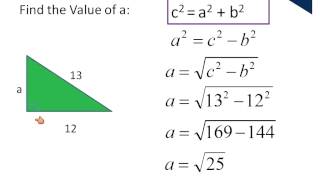 Pythagorean Theorem 