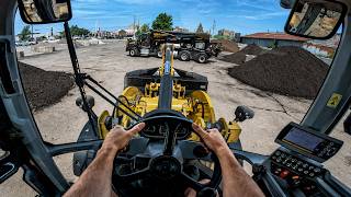 Loading 40 Yards of Soil on a Slinger Truck!