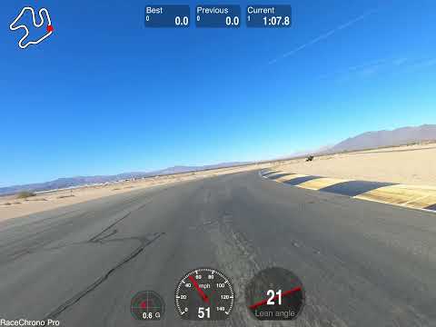 My fastest lap so far at chuckwalla 1/7/22. CCW
