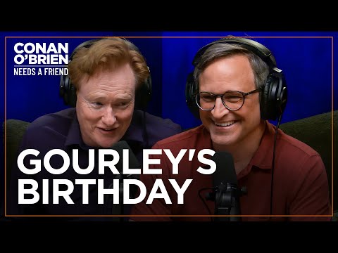 Conan & Sona Wish Matt Gourley A Happy Birthday | Conan O'Brien Needs A Friend