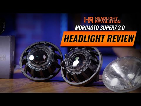The Best & Brightest 7" Headlight Available The Morimoto Super 7 Bi-LED 2.0 | Headlight Revolution