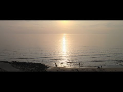 Sunset at Nr Lyngby Beach - Northern Jutland - 2022 - 8K - Nr lyngby strand