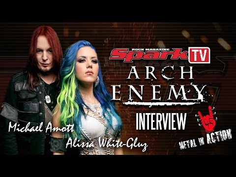 SPARK TV: ARCH ENEMY - interview (Prague, 7th December 2015)