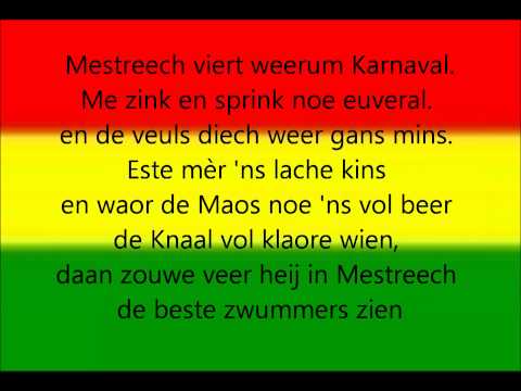 vastelaovendsleedje 1950 - Welt ger neet nao de pieringe(mit teks)