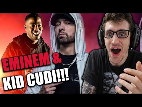 Kid Cudi & Eminem - The Adventures of Moon Man & Slim Shady REACTION!!