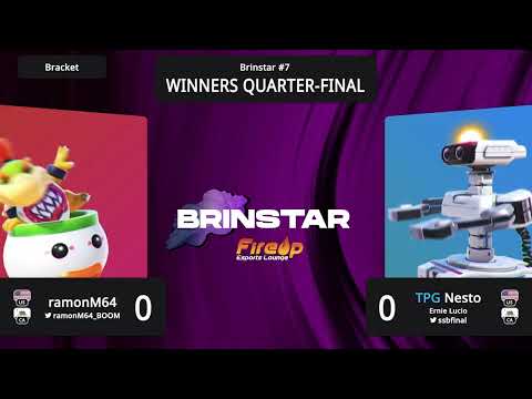 ramonM64 (Bowser Jr.) vs Nesto (R.O.B.) - Brinstar #7 Winners Quarter Finals