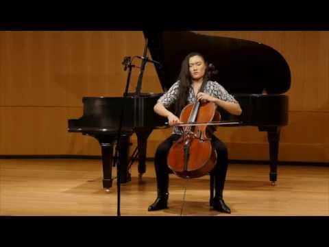 Sophia Bacelar - Bach Sarabande from Suite No. 6 in D Major