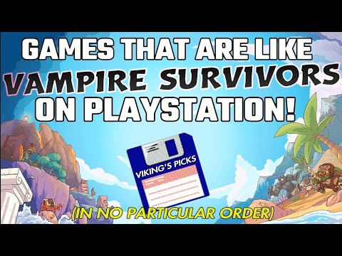 Games That Are Like VAMPIRE SURVIVORS On PLAYSTATION! - Viking's Picks