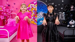 Download lagu Permainan warna Merah Muda vs Hitam mp3