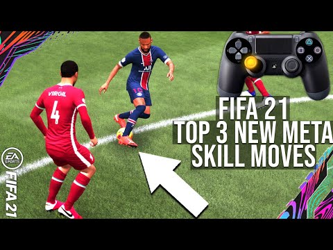 FIFA 21 - Top 3 New META Easy Skill Moves To Beat Your Opponent & Get More Wins! (TUTORIAL)
