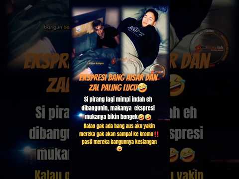 ekspresi aisar dan printilan ketika dibangunin bikin bengek #aisarkhaled #aisar