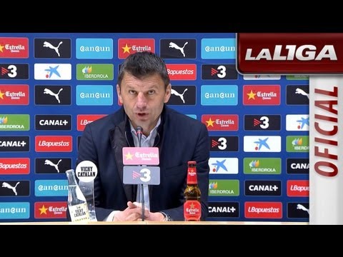 Rueda de Prensa de Djukic tras el RCD Espanyol (0-0) Real Valladolid - HD