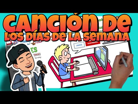 📅 Los DÍAS de la SEMANA en INGLÉS con CANCIÓN 🎶 para NIÑOS