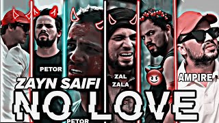 R2H | ZAYN SAIFI | NO LOVE  | ROUND 2 HELL #viralvideo #trending #attitude