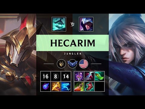 Hecarim Jungle vs Talon - NA Diamond Patch 25.10