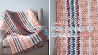 The Pattern You've Been Waiting For! Crochet Challenge for Warm Up America 2023