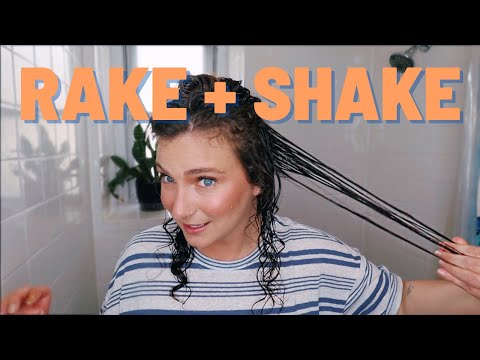 Ouidad Rake and Shake Curly Hair Styling Technique