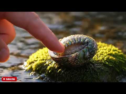 🔴 The FRESHEST Abalone ASMR You'll Ever See | Close-Up Visuals & Natural Ocean Sounds