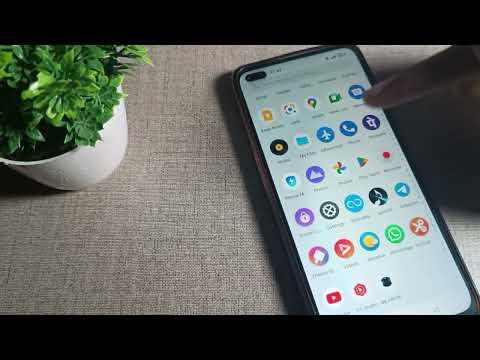 Display size setting realme x50 pro phone, how to customize display size