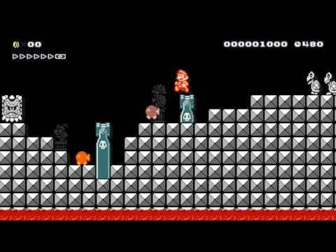 Molten Castlevania by chase - Super Mario Maker - No Commentary 1AC
