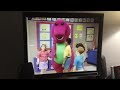 Barney Friends Barney Kids Baby Bop Visits And Leave Parachute Sharing School Classroom 1999