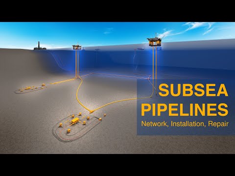 How Pipelines Are Installed Under the Ocean - Network and Repair Underwater