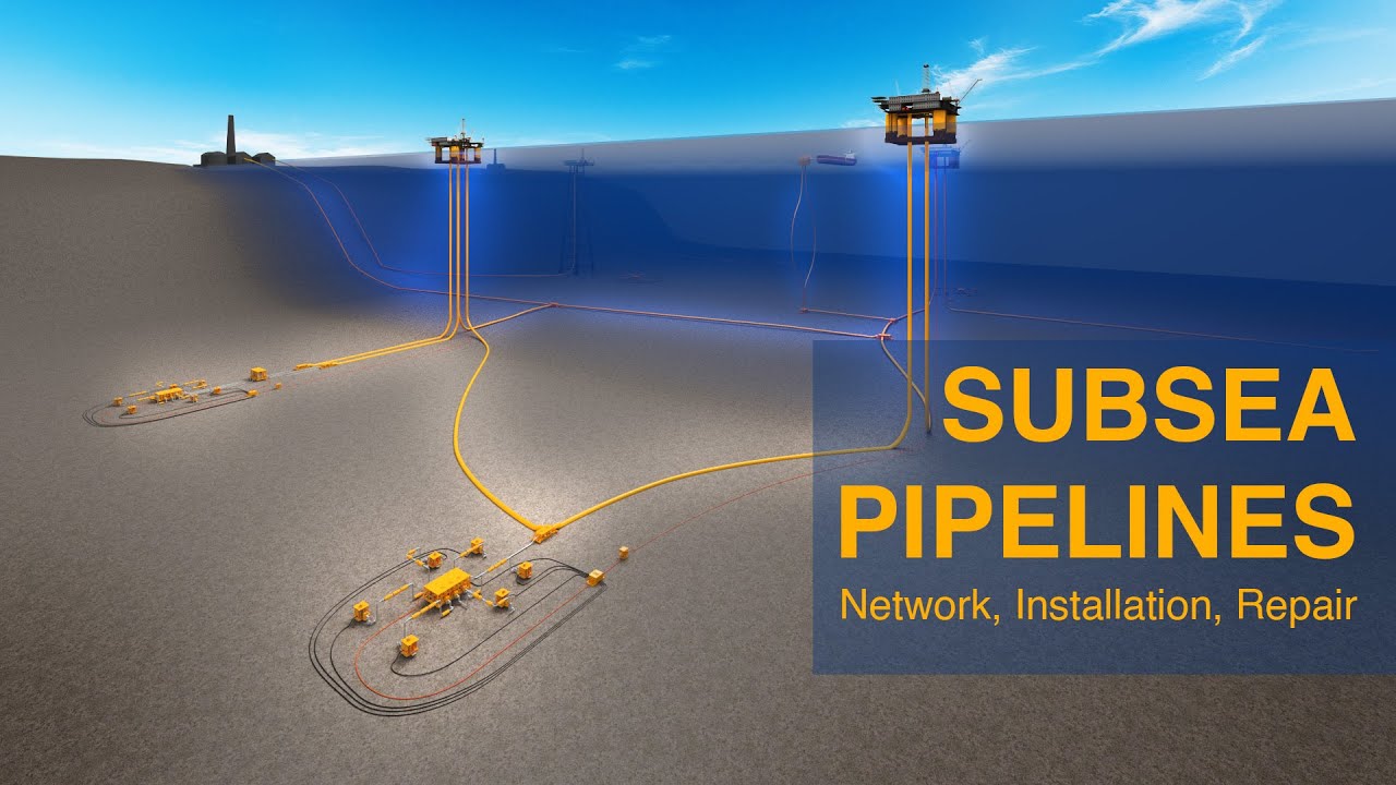 How Pipelines Are Installed Under the Ocean - Network and Repair Underwater