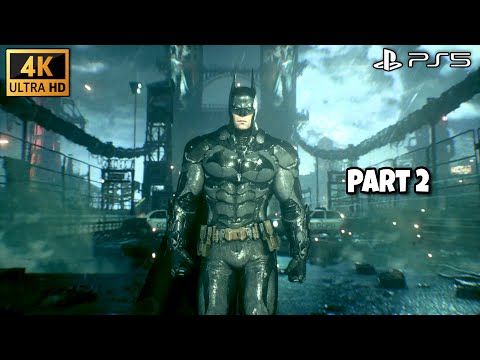 Batman: Arkham Knight PS5 Walkthrough Gameplay Part 2 [4K] Ultra HD