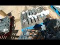 scrap metal removal of some box rails and a grill