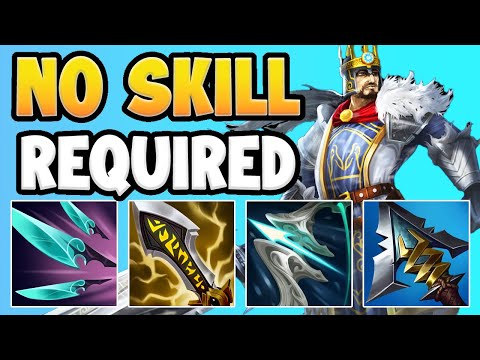 WTF RIOT!? THIS TRYNDAMERE BUILD IS STOMPING EVERY ELO! NOW THIS IS 100% TOO STUPID! - LoL Gameplay