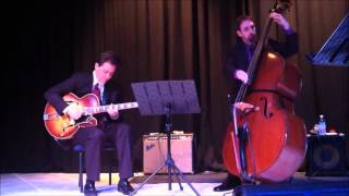 Andy Brown (guitar) & Joe Policastro (bass) performing "What Am I Here For?" by Duke Ellington.