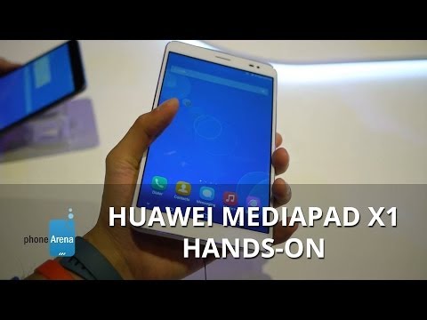 Huawei MediaPad X1 hands-on: super thin, lightweight, and compact hybrid