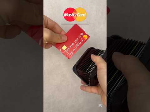 VISA vs MASTER CARD ASMR #visa #mastercard #card #visacard #asmr